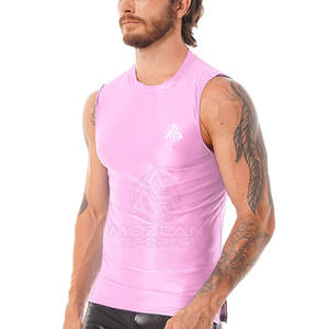 Ropa Deportiva de Alta Calidad para Hombre, Camiseta de Compresión Personalizada al por Mayor, Camiseta de Compresión para Entrenamiento - Product Image 5