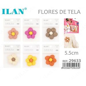 Fiori in Tessuto ILAN 5,5cm Decorazioni per la Casa - Product Image 1