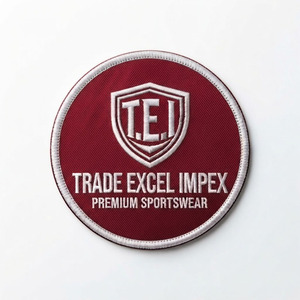 Patch thermocollant en toile légère brodée Trade Excel Impex, forme personnalisée, tissu tissé, logo de vêtements de sport haut de gamme - Product Image 4
