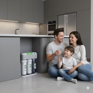 Half Cover 7 Stages Electric RO Water Purifier Undersink Visible Housing Made in Vietnam-High Quality Biggest Factory in Vietnam - Product Image 6