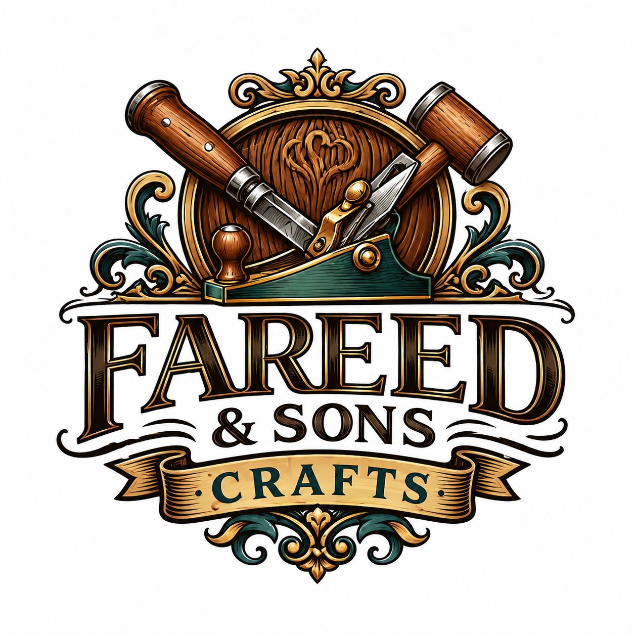 Fareed & Sons crafts logo