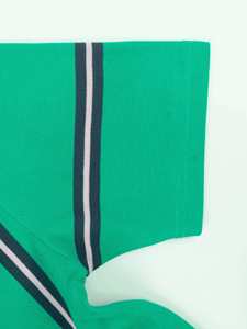 Camiseta de Cuello Redondo para Hombre, Estilo Deportivo, Color Personalizado, Rayas, Corte Regular, 100% Algodón, Secado Rápido, Transpirable y Elegante - Product Image 4