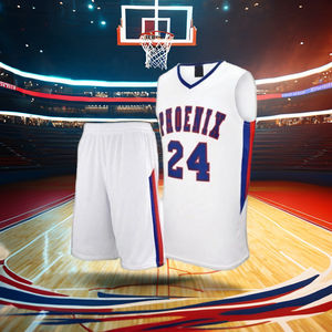 Personnalisable imprimé sublimé uniforme de basket-ball grande taille collège Jersey broderie personnalisée respirant antibactérien - Product Image 1