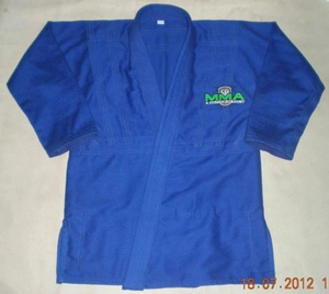ชุดยูนิฟอร์ม Jiu Jitsu ผ้าฝ้าย100% สำหรับทุกเพศดีไซน์ตามสั่งศิลปะการต่อสู้สวมใส่สบายและมีสไตล์ในปากีสถาน - Product Image 4