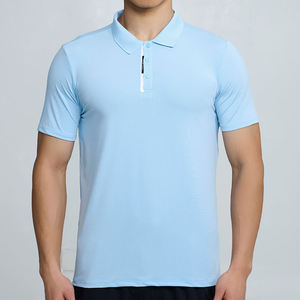 เสื้อยืดโปโลผู้ชายคุณภาพสูง ปปกติดกระดุม ผ้าโพลีเอสเตอร์ ขายส่ง - Product Image 1