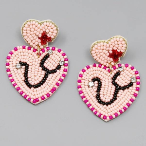 Pendientes Bordados a Mano, Diseño Personalizado con Precio de Mayoreo, Pendientes Bordados Hechos a Mano para Mujeres y Niñas por MD HANDICRAFTS - Product Image 2