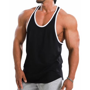 Camiseta sin Mangas para Hombre, Tejida con Cuentas, Estilo Vintage, de Alta Calidad, para Entrenamiento, Secado Rápido y Transpirable, Superventas - Product Image 1