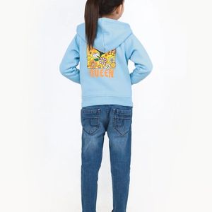 Custom Kids Hoodies <b>Boys</b> Girls Zip <b>Up</b> Hooded Sweatshirt Casual Long Sleeve Everyday Fashion Modern Hoodies - Product Image 2