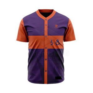 <b>Customized</b> Baseball Uniform Sports Team Wear Polyester Breathable Eco-Friendly Lightweight New Arrival - Product Image 5
