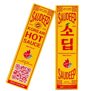 [ShinSung Biopharm] Sauce au collagène végétalien au chili, condiment coréen doux et épicé, SAUDEEP, sauce piquante coréenne traditionnelle - Product Image 3
