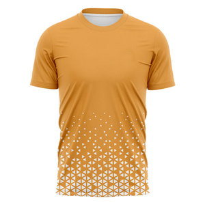 Camiseta sublimable de algodón, ropa deportiva, camisetas multicolor para personalizar con impresión de logotipo. - Product Image 3
