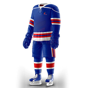 Ensemble d'uniformes de hockey sur glace professionnels avec maillot et pantalon légers et confortables pour les entraînements, les matchs et les compétitions - Product Image 2