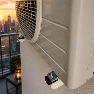 Weather-Resistant Anti-Vibration Rubber Mount <b>for</b> Air Conditioner Outdoor <b>Unit</b> Condenser HVAC Shock Absorber Foot Pad Kit - Product Image 1