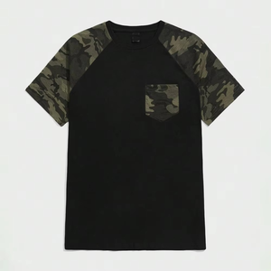 เสื้อยืดคอกลมแขนสั้นผ้าฝ้าย 100% สีพื้นแบบใหม่สำหรับผู้ชาย ทรงปกติ แห้งเร็ว เป็นมิตรกับสิ่งแวดล้อม เหมาะสำหรับกิจกรรมกลางแจ้ง - Product Image 4