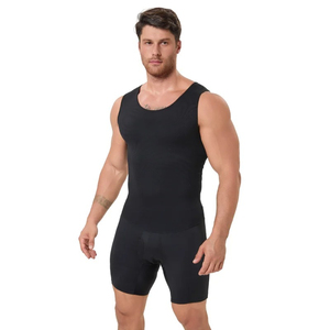 Vêtement sculptant pour homme sur mesure, coupe ajustée, respirant, léger, extensible en spandex, contrôle du ventre, sans couture, confortable et pratique - Product Image 6