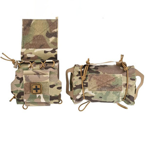 Bolsa de primeros auxilios portátil de cuero al por mayor con estuche médico de emergencia impermeable para camping y senderismo a la venta a un precio razonable. - Product Image 1