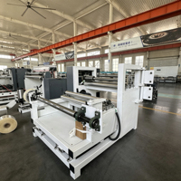 Dérouleur semi-automatique Mintai pour films laminés BOPP, CPP, PET, étiquettes adhésives, rouleaux de non-tissés, conversion 380V/220V 5kW