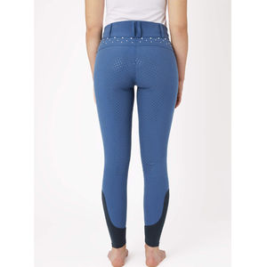 Custom Women Equestrian Leggings Lightweight Outdoor Riding Tights <b>Stretch</b> Riding Horse Training - Product Image 5