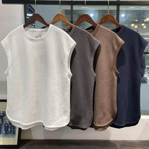 Débardeur Homme Rétro Streetwear d'Été, T-shirt Sans Manches Sportif Ample pour Homme, Idéal pour la Gym et l'Entraînement - Product Image 2