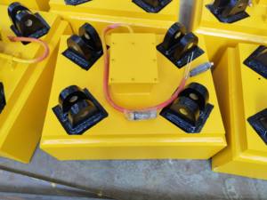 Ventouse électromagnétique résistante aux hautes températures de 100 kg pour grue d'atelier et tôles d'acier - Product Image 2