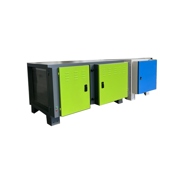 Factory Fume Treatment Purification Efficiency 95%-98% Oil Fume Purifier Air Gas Scrubbers Gas Purifying Machine
