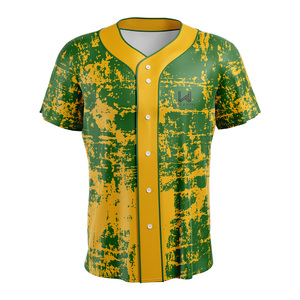 Uniforme Deportivo Personalizado OEM para Mujer, Talla Grande, Jersey de Béisbol y Sóftbol con Botones, Sublimado, Absorbente de Humedad - Product Image 5