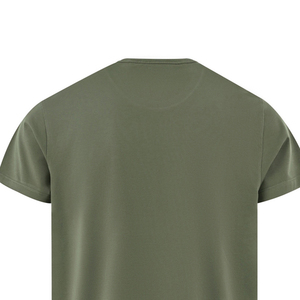 Camiseta de Hombre Oversize 100% Algodón, 320g, con Logotipo Personalizado Impreso, Diseño de Última Moda, Precio de Fábrica, Impresión DTF, Venta al Por Mayor - Product Image 4