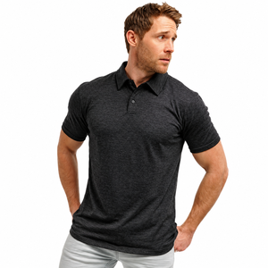 Chemise pour homme à manches courtes, imprimée, tricotée, 100% laine mérinos, respirante, anti-rides, coupe décontractée, pour l'extérieur, 180g - Product Image 1