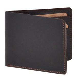 Carteras de cuero genuino marrón tostado Crazy Horse Buffalo Shop Carteras de calidad para hombres en línea - Product Image 5