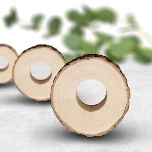 Anneaux de serviette en bois faits à la main, accessoires de table élégants pour mariages, restaurants haut de gamme, hôtels et événements spéciaux - Product Image 1