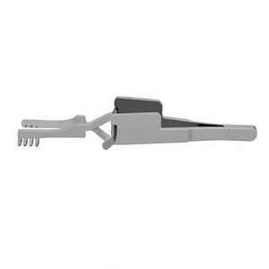 เครื่องมือผ่าตัดแบบ Cross Action Retractor ขนาด 4 นิ้ว ชนิดยึดติดกับผิวหนัง ฟันทื่อ 4x4 ทำจากสแตนเลสสตีล ใช้ซ้ำได้ - Product Image 4