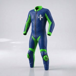 ชุดหนังขี่มอเตอร์ไซค์ผู้ชาย รุ่นล่าสุด ชุดแข่งหนังแท้สำหรับฤดูหนาว ออกแบบคุณภาพพรีเมียมตามสั่ง - Product Image 4