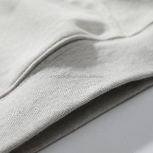 Sudaderas con Capucha Personalizadas con Logotipo OEM para Hombre, Estilo Urbano, Algodón Grueso Deslavado con Cremallera de Doble Extremo, Cuello con Capucha, Resistente al Agua - Product Image 4