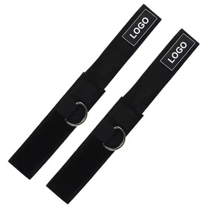 Sangles de cheville professionnelles pour la gym, fixation pour câble, entraînement des jambes, fitness, kickbacks fessiers, brassards de résistance, ceinture de pied unisexe, équipement - Product Image 4