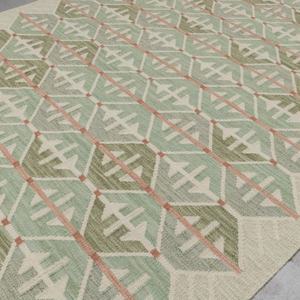 Alfombra Moderna Abstracta Ecológica de Estilo Nórdico, Tejida a Mano con Lana, para Sala de Estar, Dormitorio, Decoración del Hogar, Alfombras Grandes Personalizadas - Product Image 1