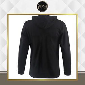 Sudadera con Capucha de Manga Larga y Cuello en V para Hombre, de Algodón y Poliéster de Secado Rápido, Antiarrugas, de Calidad Estándar, para Invierno, a Bajo Costo - Product Image 2