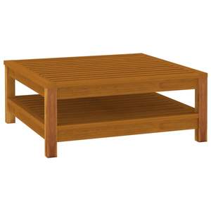 Ensemble de salon en bois gris foncé pour jardin, pour la détente en plein air - Product Image 3