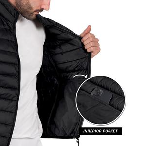 Job OutWear, chaqueta sin mangas ligera transpirable de calidad cálida, chaleco acolchado de plumón de pato para hombre de Invierno para mujer, algodón - Product Image 4