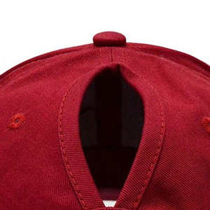 Gorra de Béisbol Clásica Ajustable con Diseño Abierto para Cola de Caballo - Product Image 6