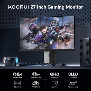 Moniteur de jeu pour ordinateur Koorui S2721XO <span class=keywords><strong>27</strong></span> <span class=keywords><strong>pouces</strong></span> <span class=keywords><strong>OLED</strong></span> 2K 240Hz Nouvelle arrivée - Product Image 2