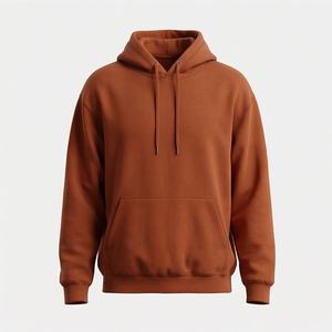Sudadera con Capucha Oversize Vintage para Hombre de Felpa Francesa de Mezcla de Algodón, Estilo Urbano Básico con Técnicas Bordadas, la Mejor Calidad, Cálida - Product Image 1