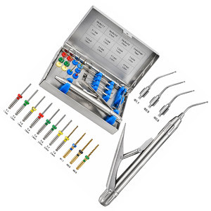 Kit Quirúrgico Reutilizable para Levantamiento de Seno Dental, con Elevador de Seno para Implantes Dentales, Brocas con Tope y Levantamiento Lateral Crestal, en Casete - Product Image 6