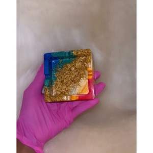 Cenicero de Resina Elegante y Lujoso, Bandeja Decorativa Moderna para Fumar, Porta Cigarrillos con Estilo, Ecológico para el Hogar, Oficina o Mesa - Product Image 4