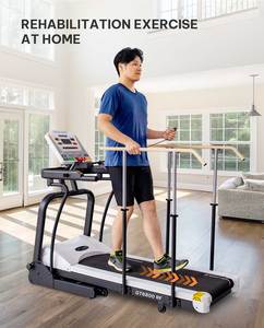 16% Levels Incline <b>Running</b> <b>Machine</b> Home Rehabilitation Multifunction Treadmill - Product Image 5