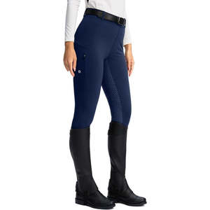 Nouvelles culottes d'équitation unisexes personnalisées avec fermeture éclair, grip en silicone, imperméables et respirantes, designs OEM personnalisés - Product Image 1