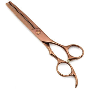 Tijeras de Peluquería Profesionales de Acero Inoxidable 440C, Diseño OEM para Diestros, Mango Mediano, Afiladas, Rectas, con 3 Dientes, Personalizables, Precio de Fábrica - Product Image 3