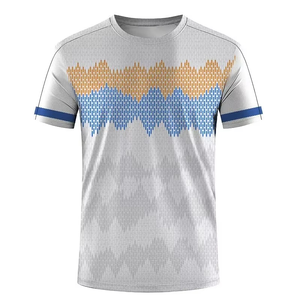 Camiseta de Hombre al por Mayor, 320g, Alta Calidad, 100% Poliéster, Tejido de Punto, Corte Regular, Personalizable, Ecológica, Transpirable, Estilo Urbano, Manga Corta - Product Image 3