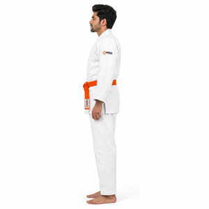 Auténtico Uniforme de Jiu Jitsu BJJ, Pantalones de Entrenamiento de Algodón con Tejido Dorado Preencogido, Ropa Deportiva para Academia, Práctica y Deportes BJJ - Product Image 2