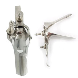 Customized Logo Print Stainless Steel Surgical Speculum Manual Reusable with Custom Colors 75mm X 13mm by <b>Blush</b> Surgical - Product Image 5