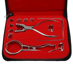Kit de Digue Dentaire en Caoutchouc de Haute Qualité, 12 Pièces, Ensemble d'Instruments Orthodontiques |   Instruments chirurgicaux dentaires en acier inoxydable allemand - Product Image 6